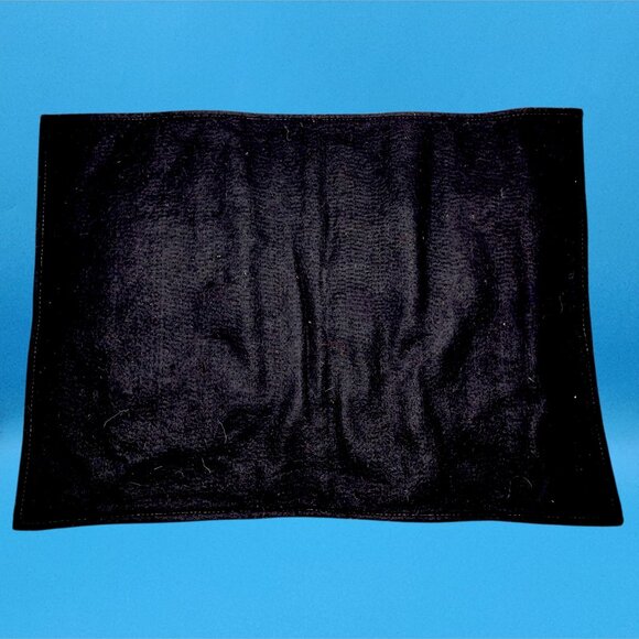 Halloween Placemats Felt Black Cat Pumpkin Jack O’Lantern Table Decor Set of 2 - Picture 5 of 7